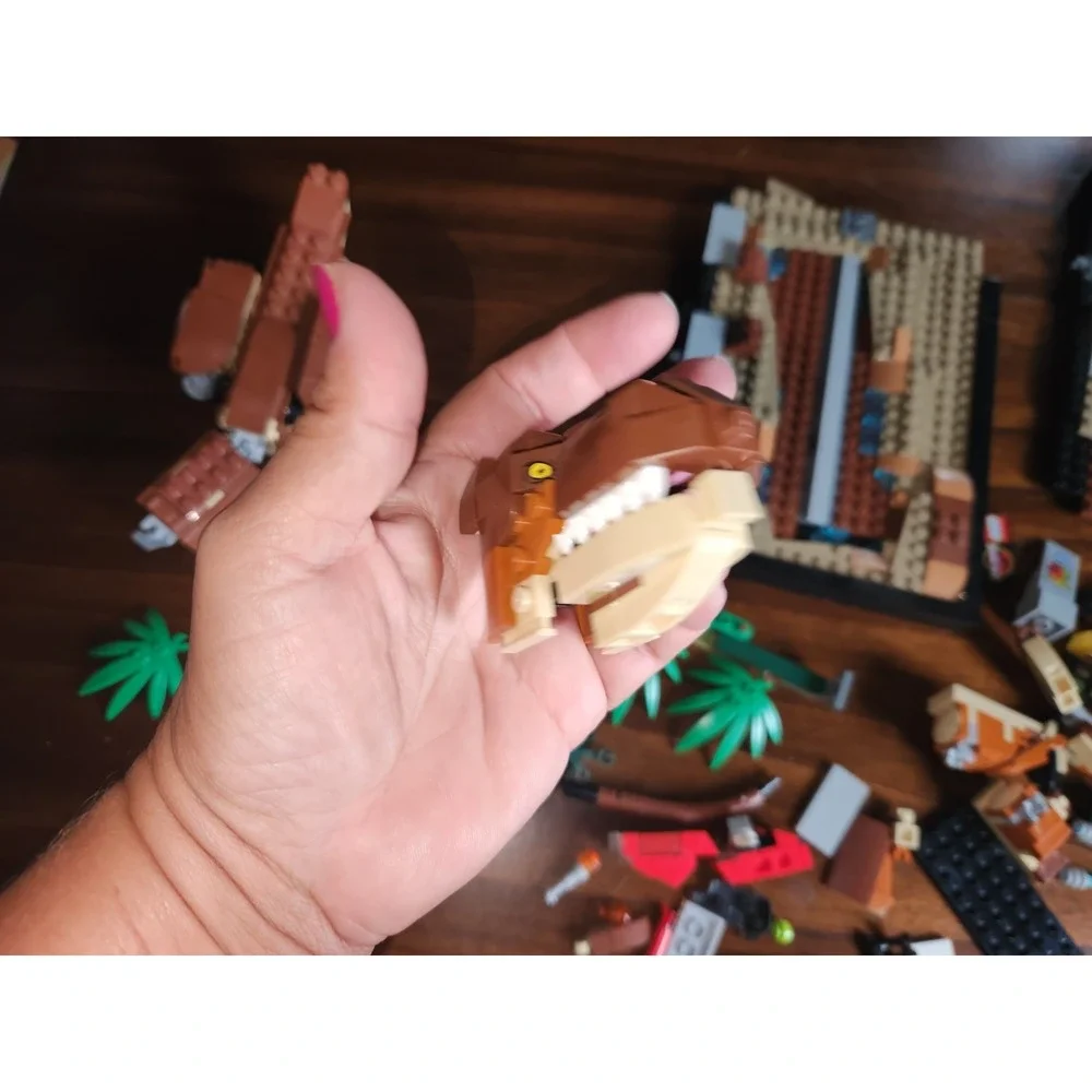 LEGO Jurassic Park: T. rex Breakout (Set 76956) pieces Unsure if complete